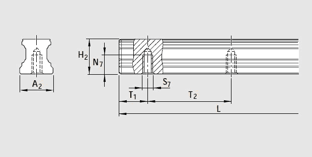 力士樂R1807導軌圖紙