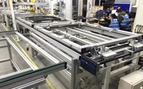 博世力士樂TS 2plus輸送線在全景天窗生產線上的應用